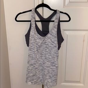 Lululemon tank with built in sports bra